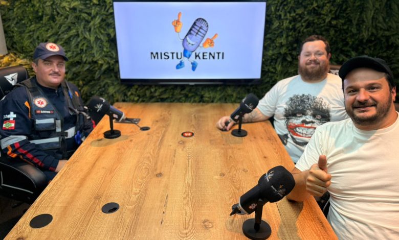 Sirene ligada, tensão no ar: Alan Santos revela os bastidores do SAMU em Timbó no Mistukenti
