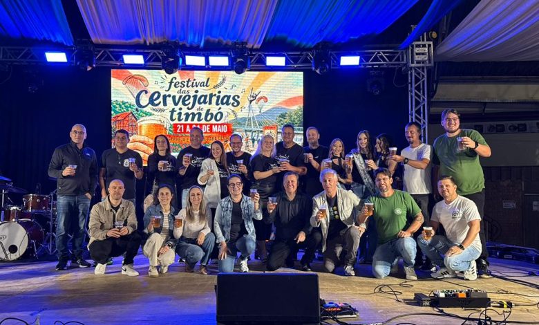 Lançamento oficial marca início da contagem regressiva para o Festival das Cervejarias de Timbó