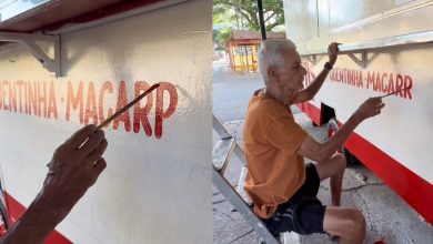 Arte à mão livre resiste ao tempo: letrista de 76 anos mantém viva profissão quase extinta no Brasil