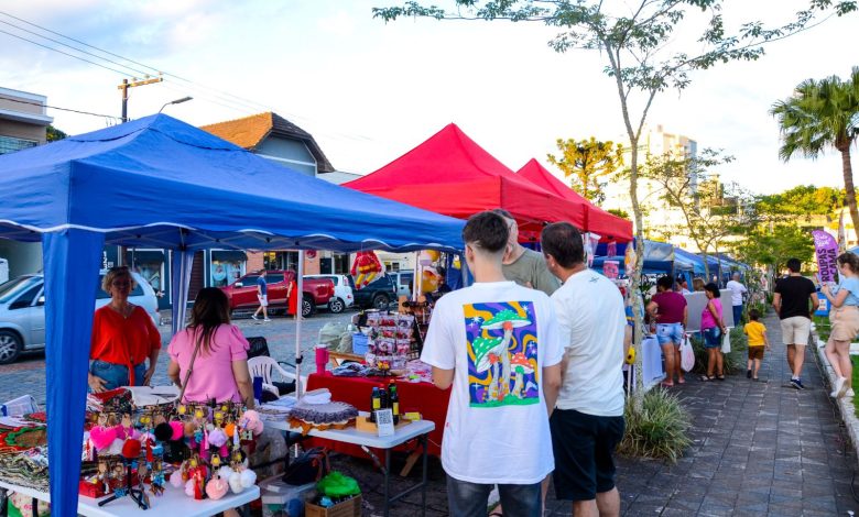 Arte, feira e diversão: Praça de Indaial terá sábado especial com programação para toda a família
