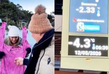 Urupema amanhece com -4,3°C e cenário congelado impressiona moradores e turistas