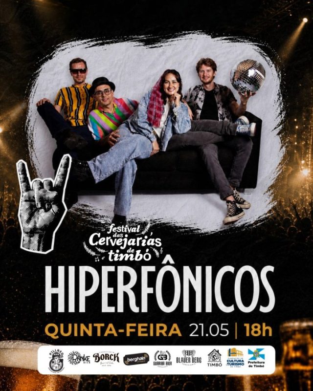 Contagem regressiva em Timbó para o Festival das Cervejarias 2026 com programação completa e grandes atrações