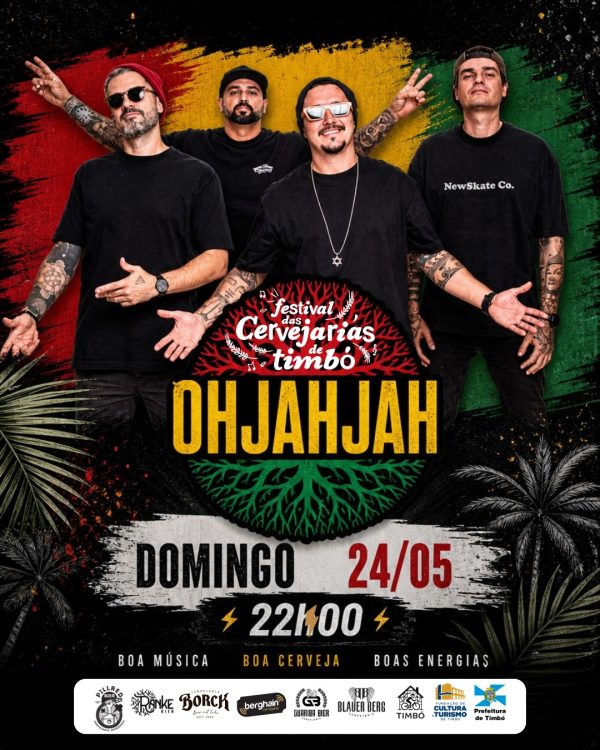 Contagem regressiva em Timbó para o Festival das Cervejarias 2026 com programação completa e grandes atrações