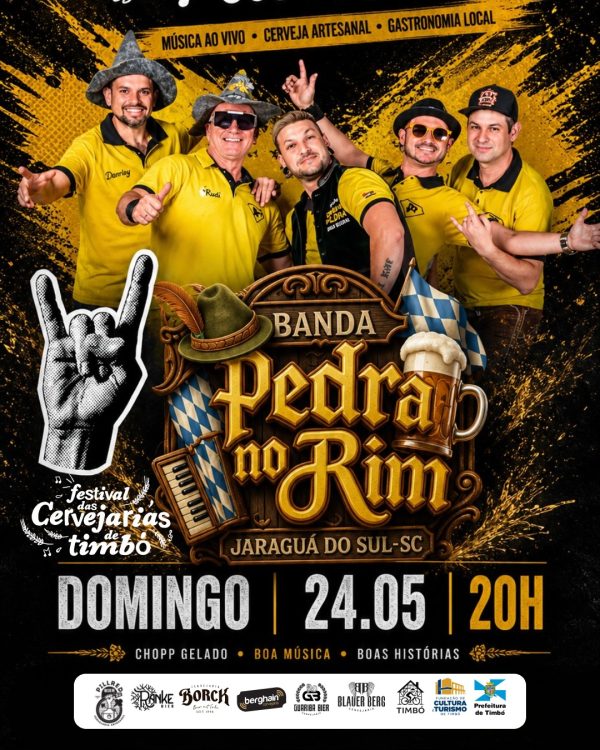 Contagem regressiva em Timbó para o Festival das Cervejarias 2026 com programação completa e grandes atrações