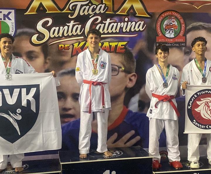Com ouro na categoria Júnior, Yago Gabriel de Liz se torna tricampeão consecutivo da Taça Santa Catarina