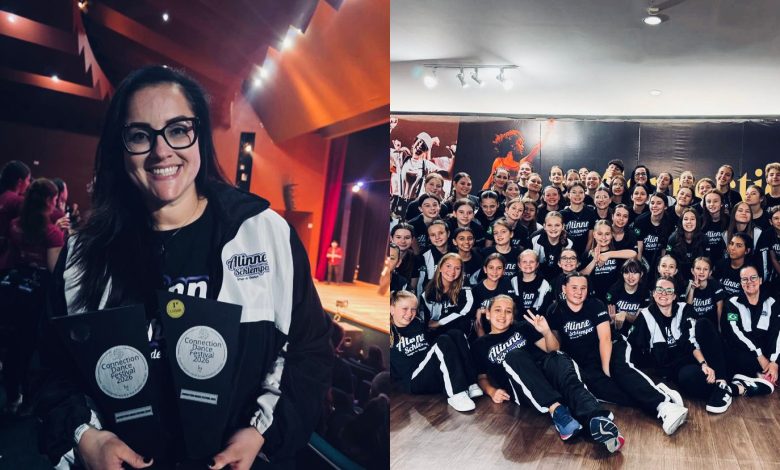 Grupo Alinne Schlemper de Timbó volta do Connection Dance Festival em Itajaí com 1º lugar, várias indicações e vaga para festival internacional