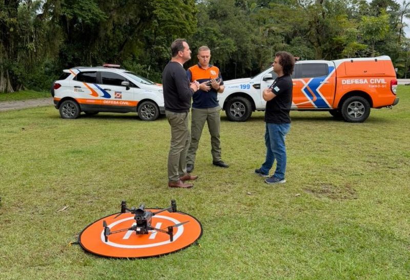 Vereador conquista drone de alta tecnologia para reforçar Defesa Civil de Timbó