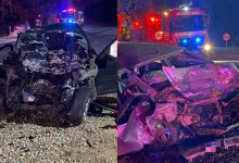 Colisão entre carreta e dois carros deixa uma vítima fatal e feridos em estado grave na BR-470, em Apiúna