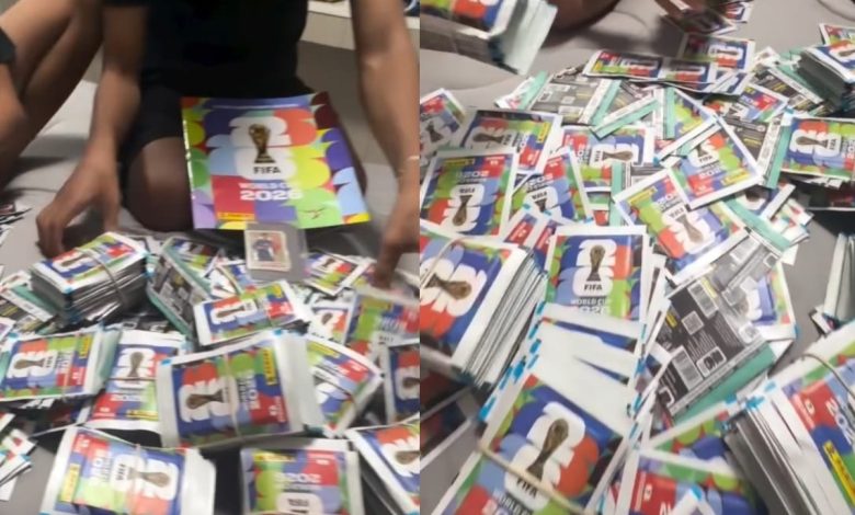 Mãe compra R$ 14 mil em figurinhas para ajudar filho e sobrinhos a completarem álbum da Copa do Mundo 2026