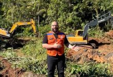 Mais de 10 km de limpeza já foram realizados em ribeirões de Rodeio para prevenir impactos do El Niño
