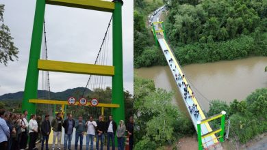 Após anos de manutenção, Ponte Artur Ostrowski é inaugurada em Rodeio e passa a ser referência regional
