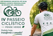 Rio dos Cedros abre inscrições e se prepara para receber a 4ª edição do Passeio Ciclístico Pense Verde