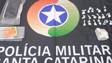 Abordagem veicular termina com apreensão de cocaína e prisão por tráfico de drogas em Pomerode