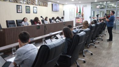 Saúde mental, segurança e inclusão dominam debates da Câmara Mirim de Blumenau
