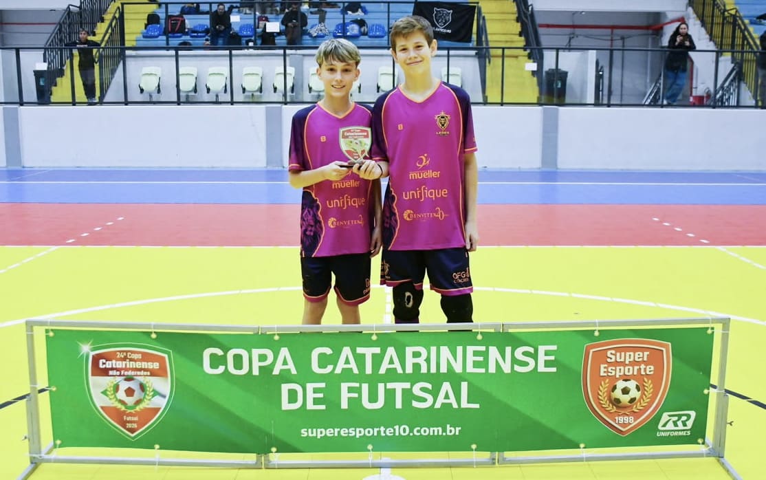 Timbó faz história e conquista os títulos das Séries Ouro e Prata da Copa Catarinense Sub-13