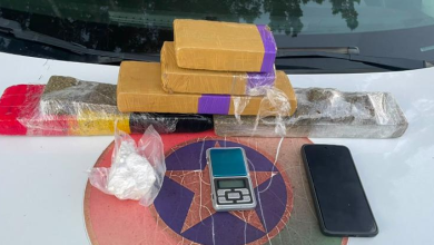 Tentativa de fuga termina mal: homem tenta escapar, mas acaba preso com mais de 3,7 kg de drogas em Rodeio