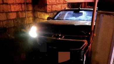 Acidente na BR-470: caminhonete perde o controle e atinge poste em Apiúna