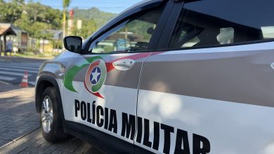 Durante a madrugada, motocicleta é furtada de residência e mobiliza buscas da PM em Indaial