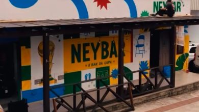 Em clima de Copa, novo bar temático inspirado em Neymar chama atenção em SC