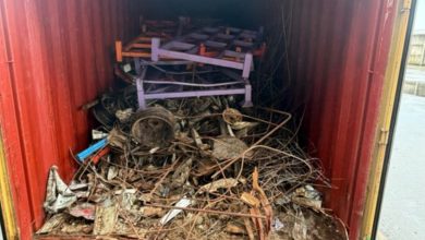 Cocaína destinada à Europa é descoberta em contêiner no litoral catarinense