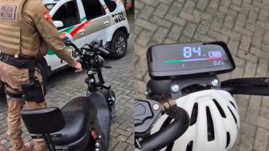 Blumenau: PM reforça fiscalização e alerta para riscos de patinetes elétricos com velocidade adulterada