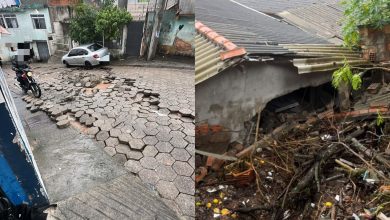 Água invade residências e causa prejuízos após transbordamento de reservatório em SC