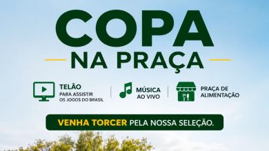 Copa do Mundo: Praça Central de Timbó terá transmissão da estreia do Brasil