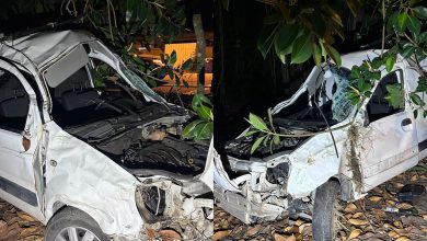Motorista sem cinto de segurança sofre múltiplos traumas após capotamento em SC