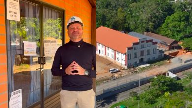 Obras do Mercado Público avançam em Timbó e prefeitura transfere feira para espaço provisório