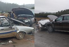 Colisão frontal deixa idoso inconsciente e com suspeita de fratura em Doutor Pedrinho; idosa também ficou ferida