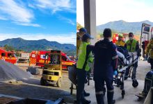 Trabalhador tem cabeça presa em máquina durante acidente em empresa de Gaspar