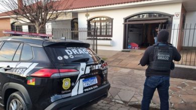Suposto líder de facção de SC é preso no RS e tenta destruir provas durante abordagem