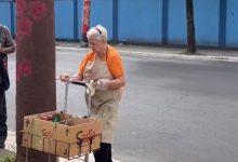 Dona Norma transforma postes em obras de arte e encanta moradores de bairro em São Paulo