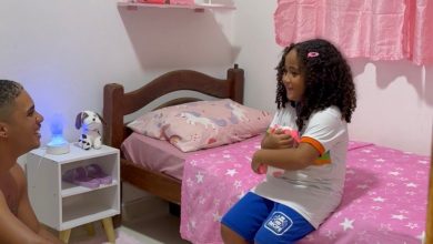 Pai emociona a internet ao realizar sonho e montar quarto para a filha em sua nova casa