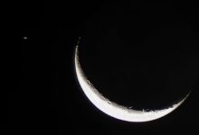 Lua e Vênus encantam moradores e transformam céu em espetáculo na noite de quarta-feira