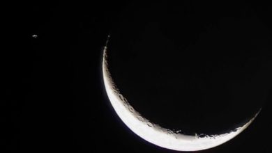 Lua e Vênus encantam moradores e transformam céu em espetáculo na noite de quarta-feira