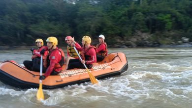 Rafting, canoagem e trabalho em equipe movimentam o Rio Itajaí-Açu neste fim de semana em Indaial