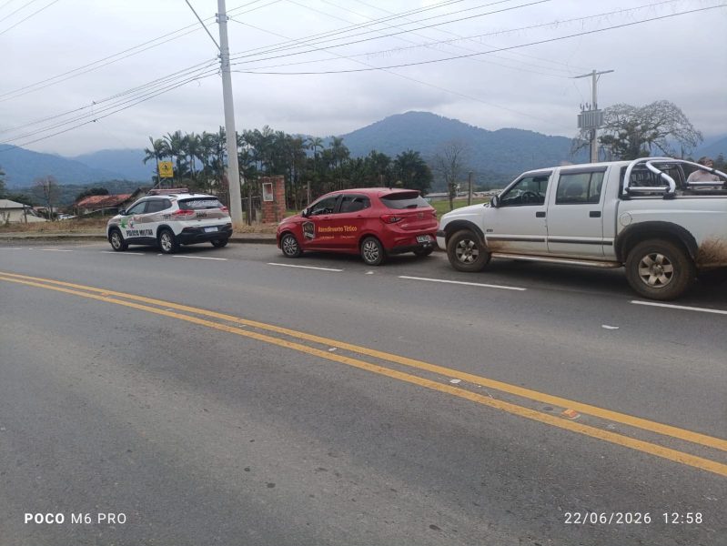 Ladrão é preso após furtar fios de olaria e bicicleta em Rio dos Cedros