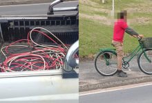 Ladrão é preso após furtar fios de olaria e bicicleta em Rio dos Cedros