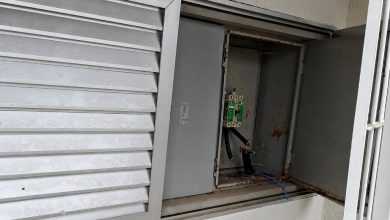 Edifício é alvo de invasão e tem parte da fiação elétrica furtada em Indaial
