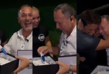 Futuro avô confunde teste de gravidez com caneta de Mounjaro, agradece o presente e descobre gravidez em momento hilário