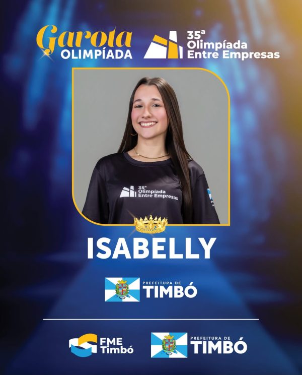Quem será a Garota Olimpíada? Conheça as 18 candidatas que representam as empresas de Timbó