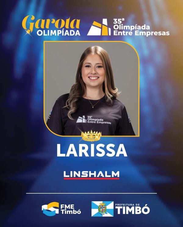 Quem será a Garota Olimpíada? Conheça as 18 candidatas que representam as empresas de Timbó