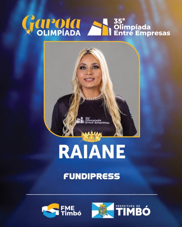 Quem será a Garota Olimpíada? Conheça as 18 candidatas que representam as empresas de Timbó