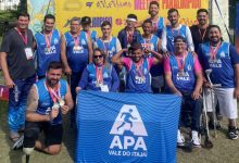 APA Vale/FME Timbó conquista 25 medalhas e domina Meeting Paralímpico em Florianópolis