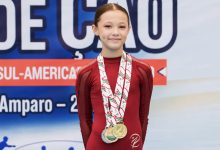 Aos 11 anos, patinadora de Indaial é convocada pela 4ª vez para a Seleção Brasileira