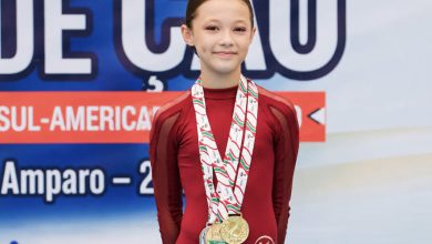 Aos 11 anos, patinadora de Indaial é convocada pela 4ª vez para a Seleção Brasileira
