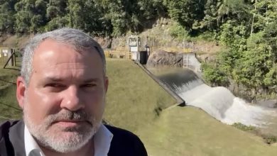 Represa do Pinhal tem nível reduzido para ampliar capacidade e reforçar prevenção em Rio dos Cedros