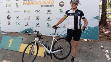 Paraciclista de Indaial brilha na estreia e entra para o top 6 do Brasil