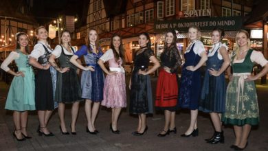 Blumenau define as 10 finalistas que disputarão a coroa da 42ª Oktoberfest
